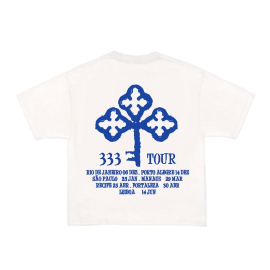 Camiseta 333 Tour - Matuê Merch Oficial