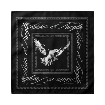 Bandana Preta ISSO É TRAP - BRANDÃO Merch Oficial