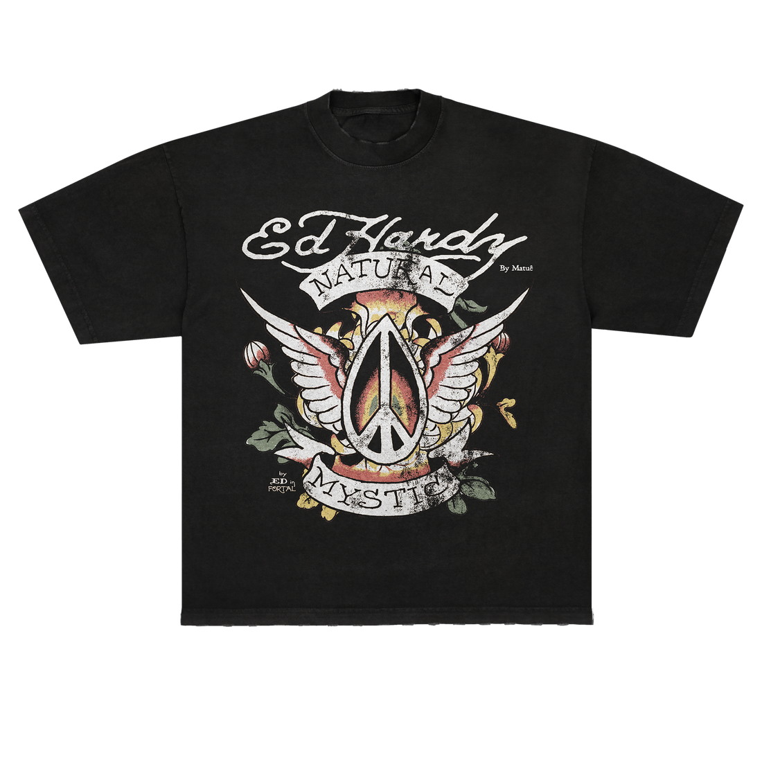 Ed Hardy x Matuê "Natural Mystic" Camiseta