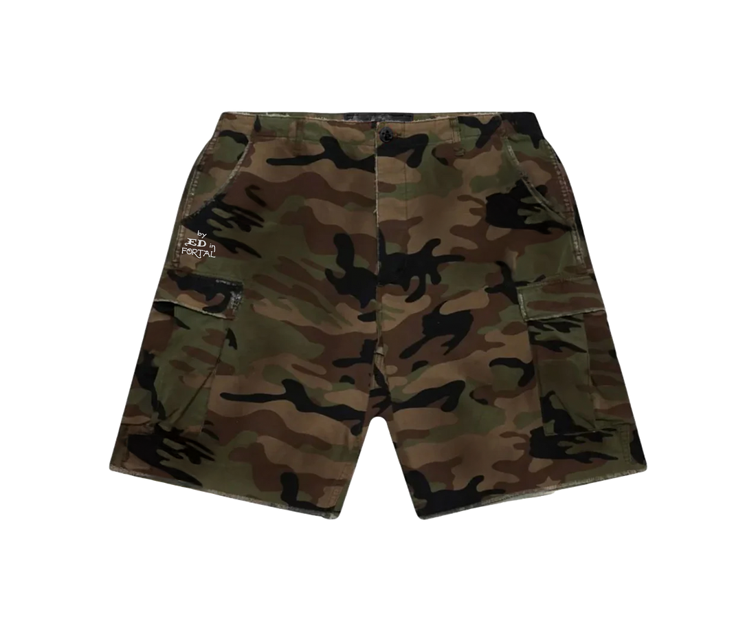 Ed Hardy x Matuê "Dragon" Bermuda Camuflada