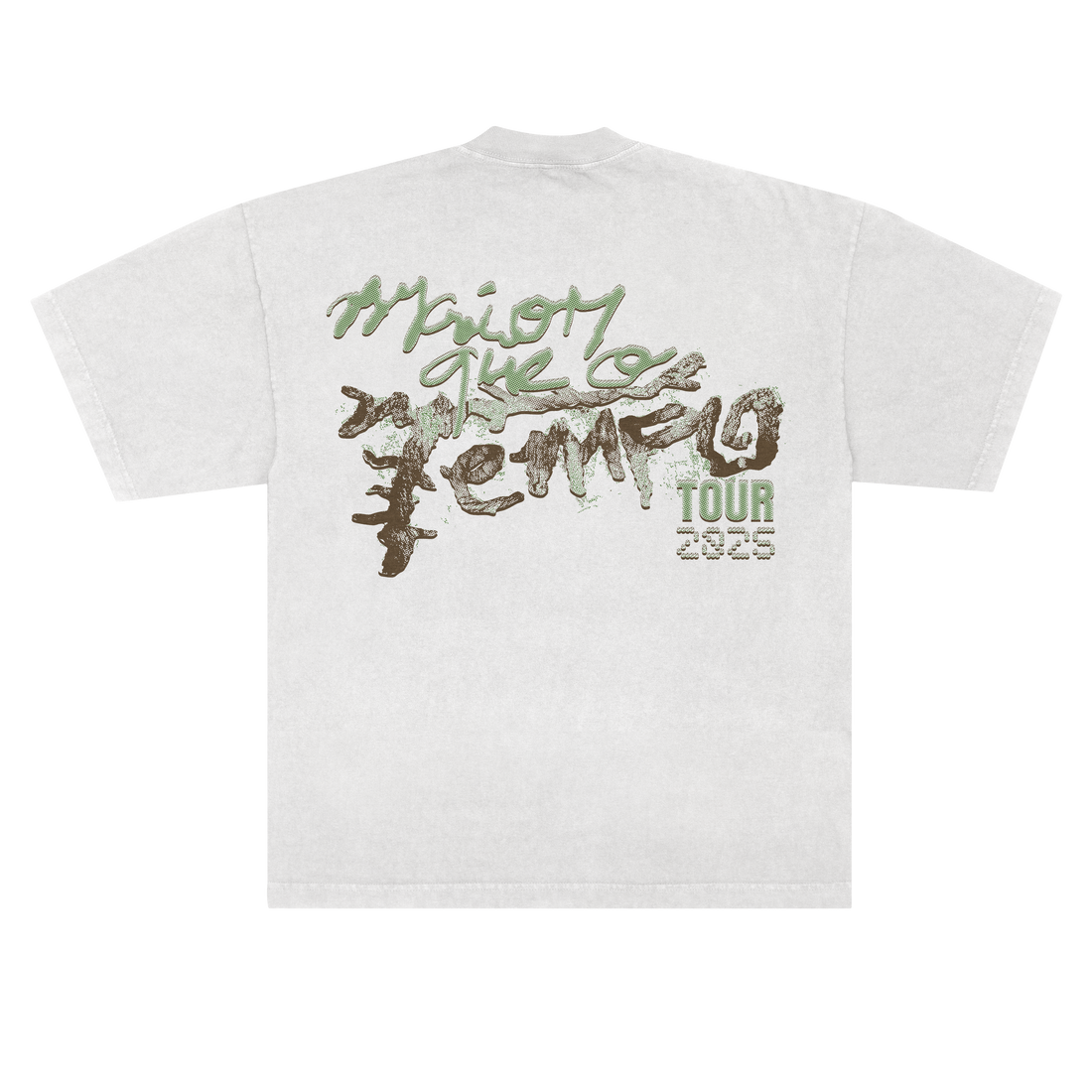 Camiseta MQOT Tour Arvore Off White