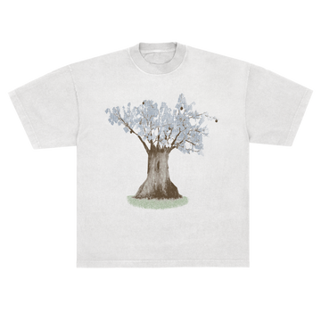 Camiseta MQOT Tour Arvore Off White
