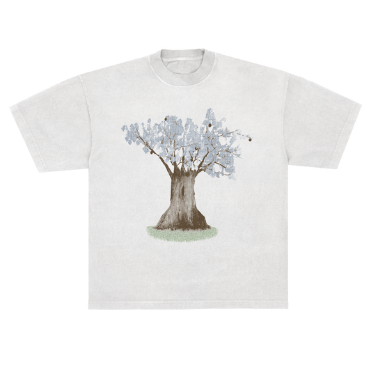 Camiseta MQOT Tour Arvore Off White