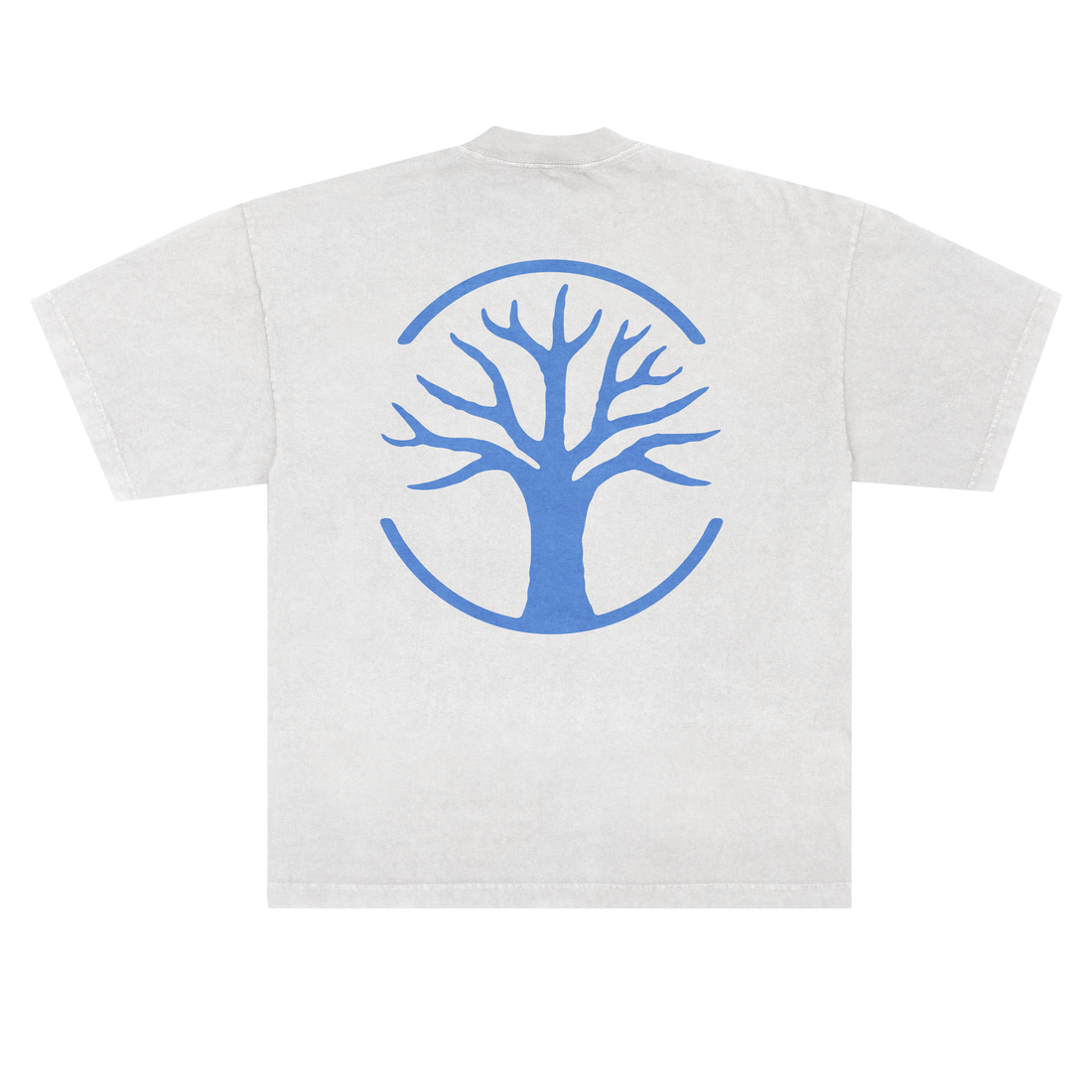 Camiseta MQOT Tour Logo Azul Off White