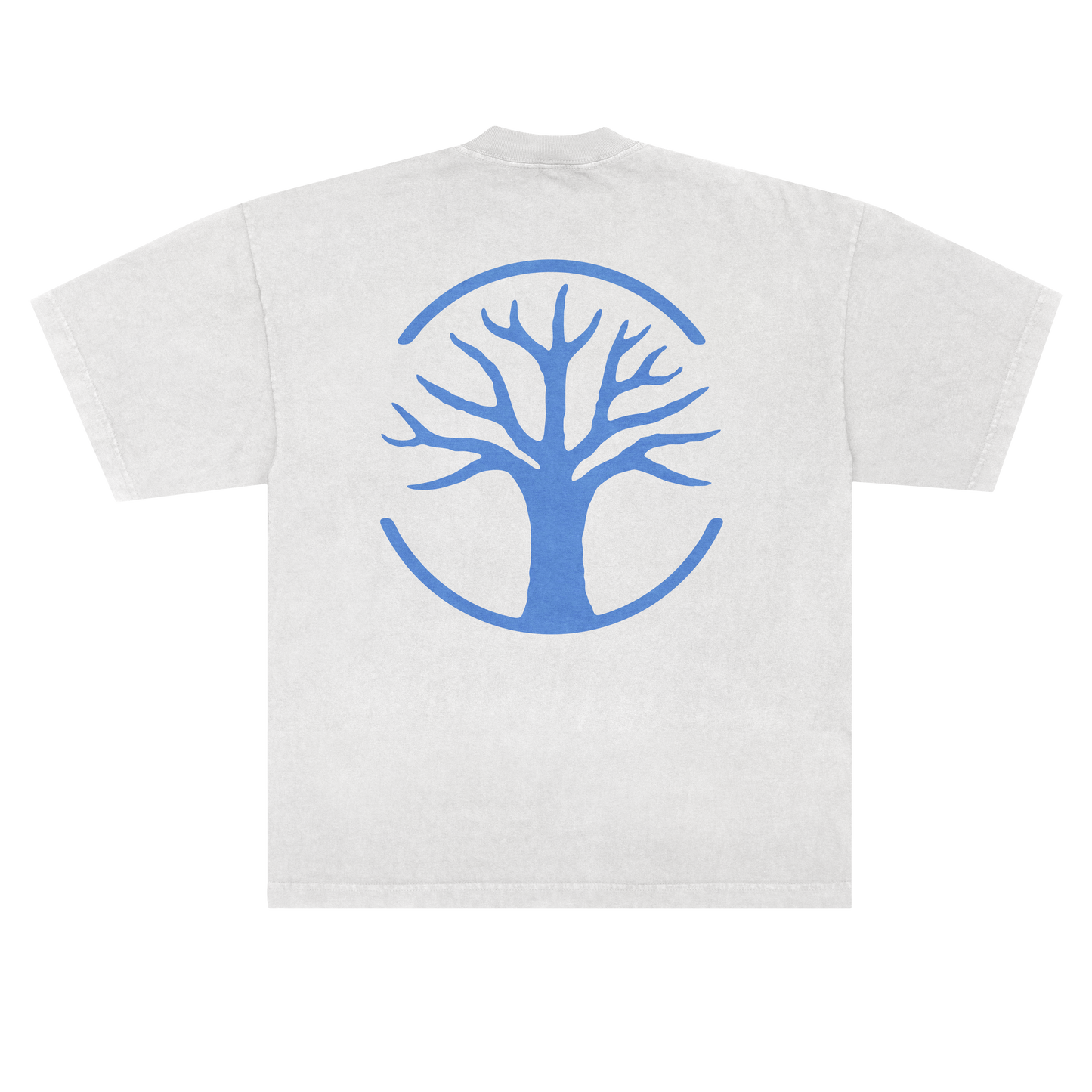 Camiseta MQOT Tour Logo Azul Off White