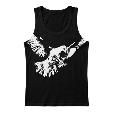 Regata Canelada Preta POMBA - BRANDÃO Merch Oficial