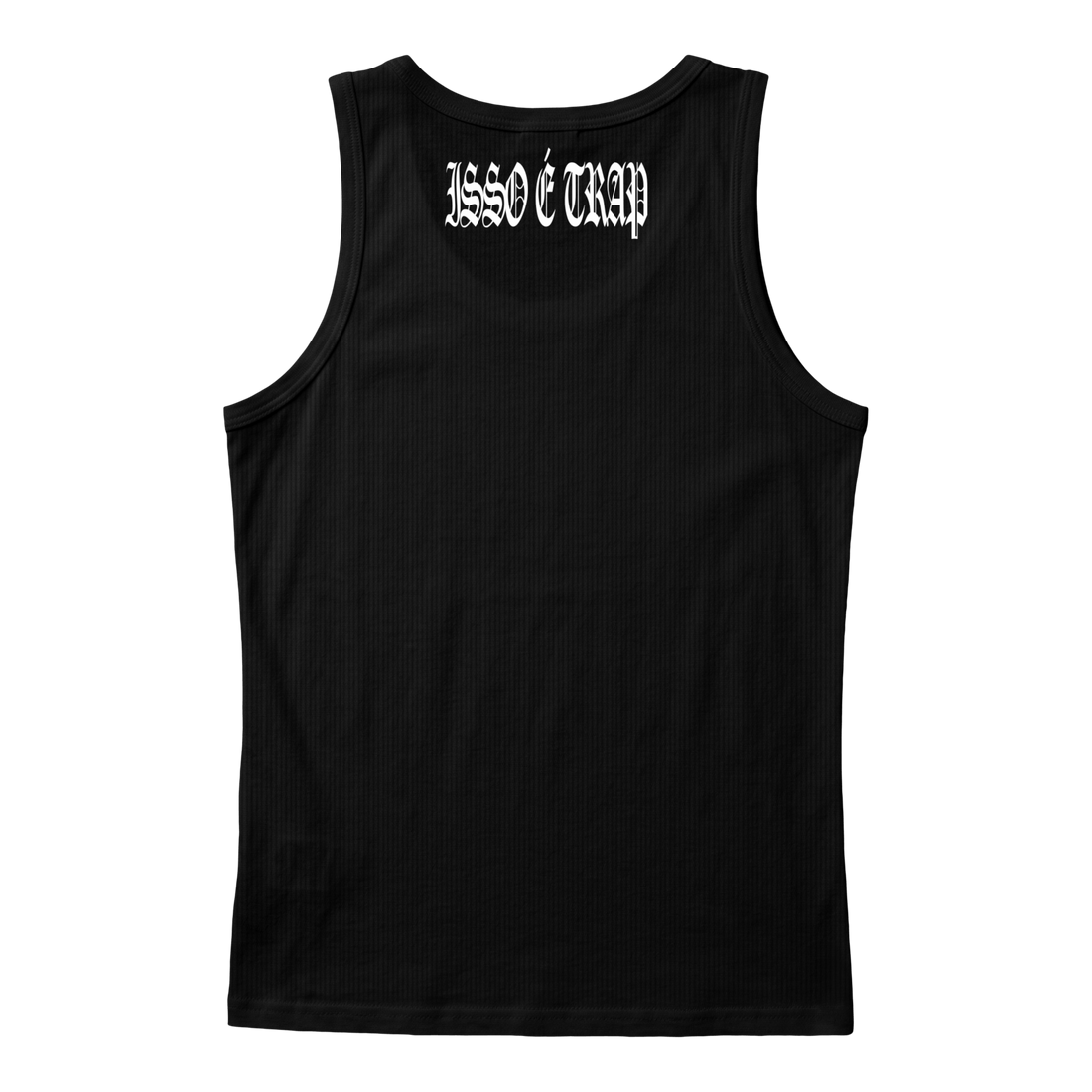 Regata Canelada Preta POMBA - BRANDÃO Merch Oficial