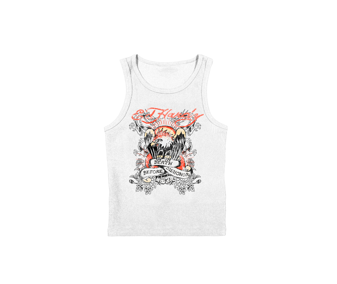 Regata Masculina "Death Before Dishonor" Ed Hardy x Matuê